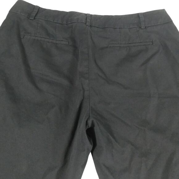 7th Avenue New York & Co. Women's Size 14 Bermuda Black Shorts Casual - Picture 6 of 7